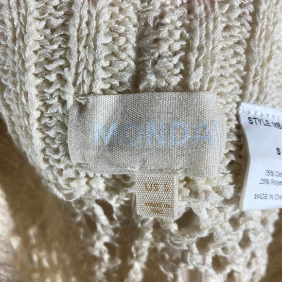 Monday Swimwear Athens‎ Crochet Pants Sm Ivory Resort Wear Beach Cruise Vacation - Picture 5 of 7